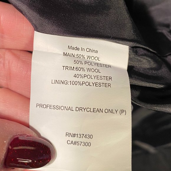 BOO RADLEY GORGEOUS LONG BLK VEST (SZ SMALL) (BNWT) - Picture 13 of 13